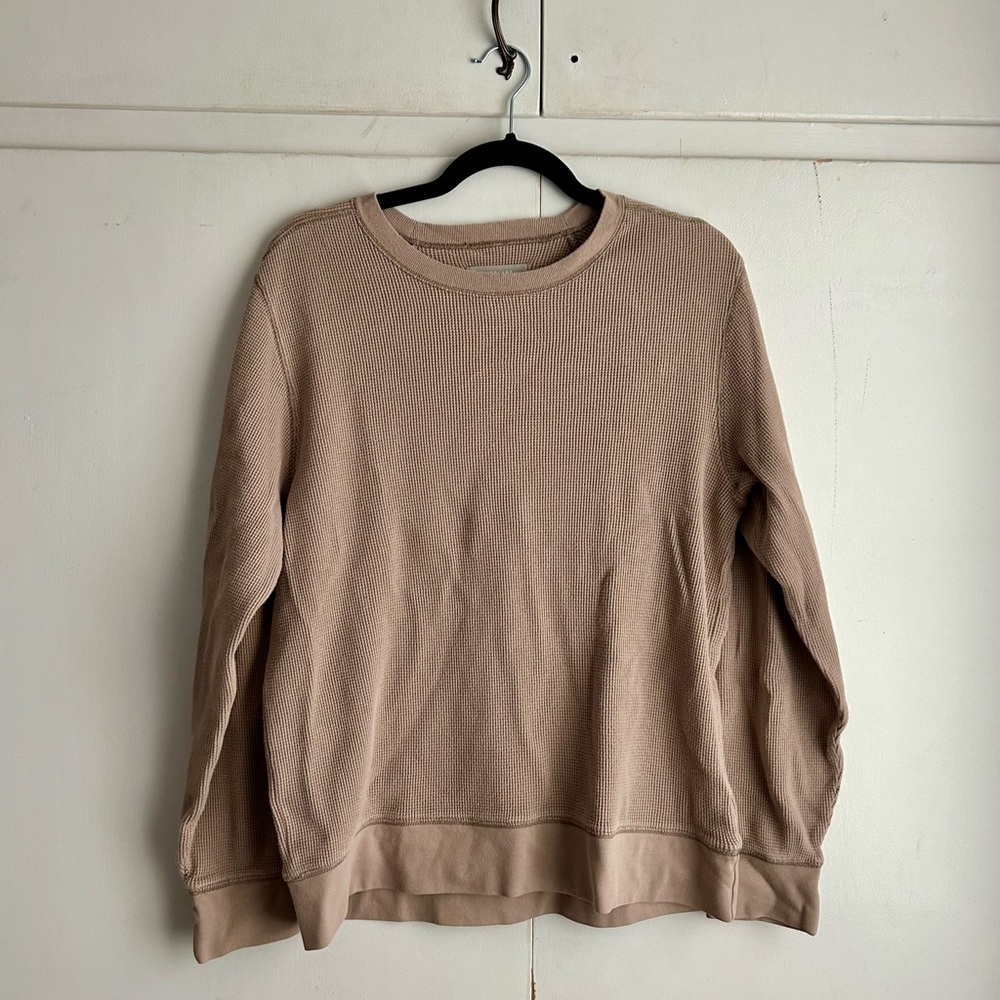 Everlane The Waffle Long-Sleeve Crew